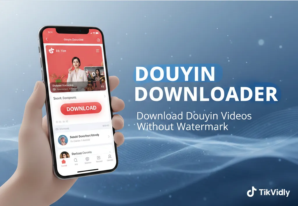 Online nástroj pro stahování videí z Douyinu