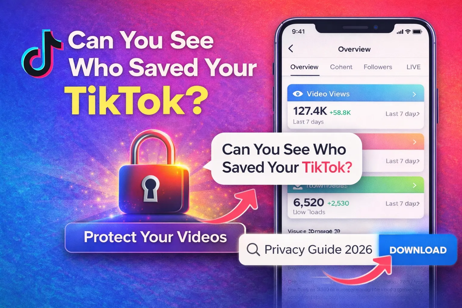 Zjistíte, kdo si uložil vaše video na TikToku, a jak svá videa chránit pomocí nastavení soukromí