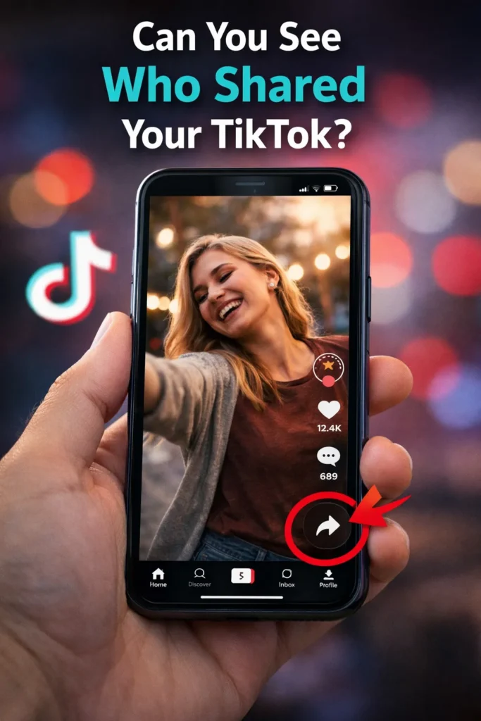 Можете ли вы увидеть, кто поделился вашей информацией в TikTok